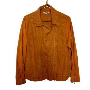 Flax Women's Orange Jacket